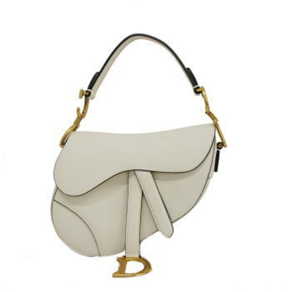 Christian Dior Saddle Leather Handbag